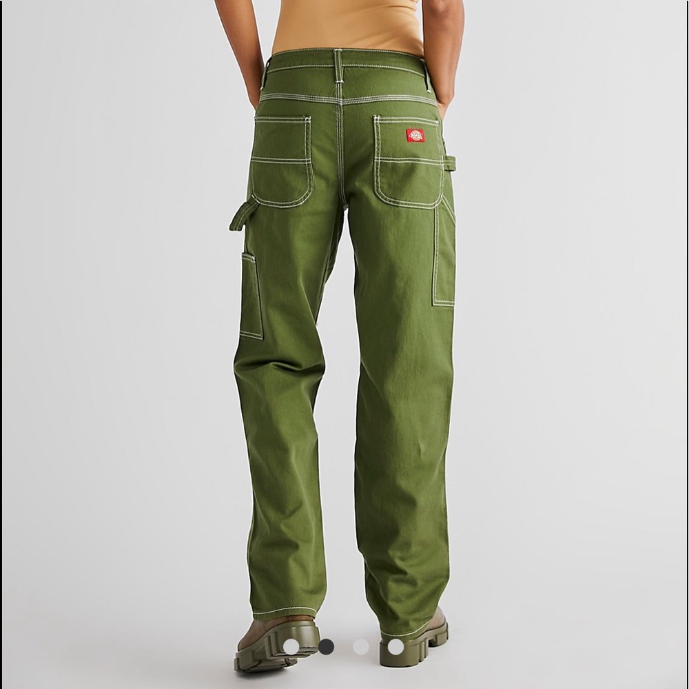 Light Green Dickies Carpenter Pant